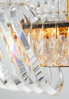 Load image into Gallery viewer, Pendant Crystal Spring Ring LED
