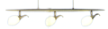 Opal Glass Tadpole Rod Ceiling Lights G9 LED