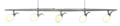 Load image into Gallery viewer, Opal Glass Tadpole Rod Ceiling Lights G9 LED