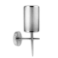 Chrome Cylinder Wall Light E27