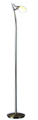 Opal Glass Teardrop Floor Lamp 1.42m G9 LED