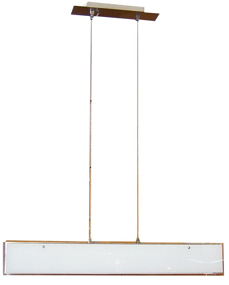 Rectangle glass pendant on sale light