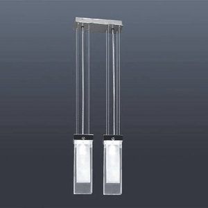 Double Glass Pendant Light