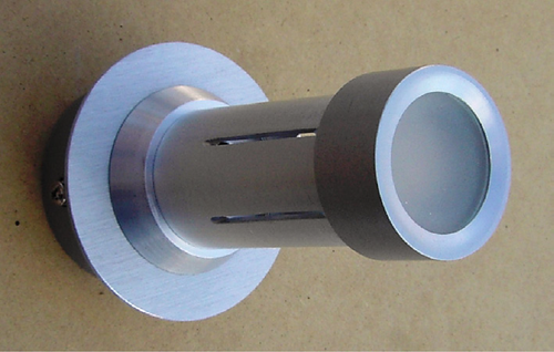 Metal Cylander Wall/Ceiling Feature Light G9 LED