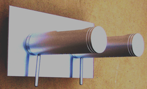 Metal Cylander Wall/Ceiling Feature Light G9 LED
